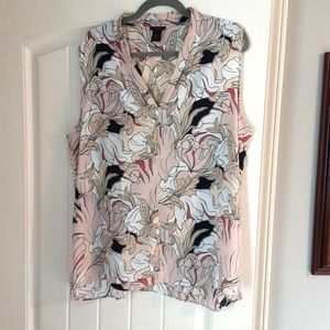 Ann Taylor Factory sleeveless top / shell